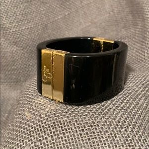 🌙 Caroline Hill Black and Gold Cuff